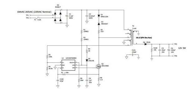  AC-DC应用中实现偏置电源的3种选项