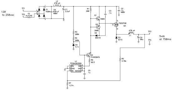  AC-DC应用中实现偏置电源的3种选项