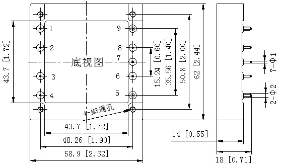 DC-DC铁路电源模块WDHT200-300系列(200-300W)