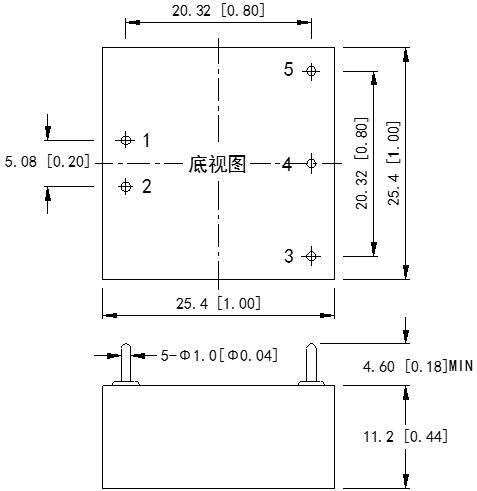 DC-DC铁路电源WDT5系列(5W)