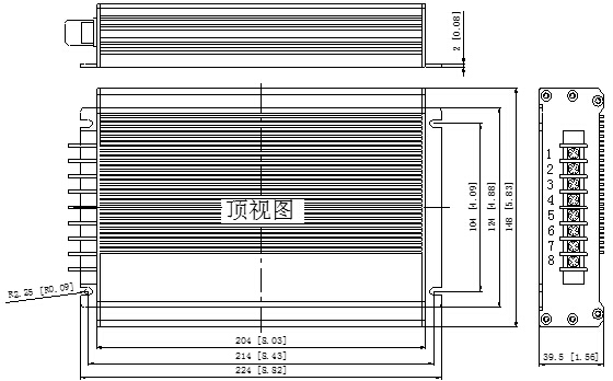 DC-DC铁路电源模块WHDT600系列(600W)